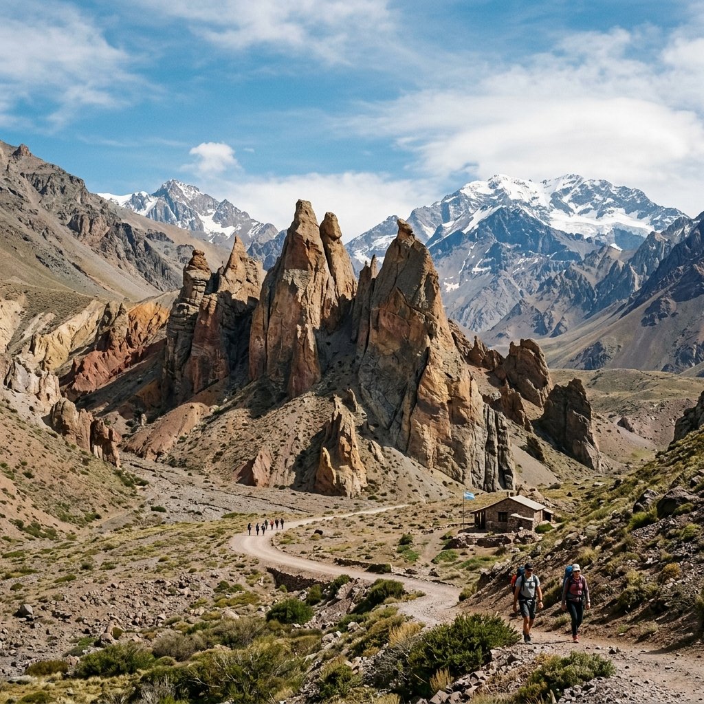 a famous rock formation in codo de los andes